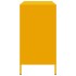 Aparador acero laminado frío amarillo mostaza 101,5x39x73,5