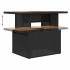 Set de muebles de jardín 5 pzas y cojines ratán sintético