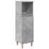 Set muebles de baño 2 piezas madera contrachapada gris