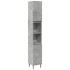 Set muebles de baño 2 piezas madera contrachapada gris
