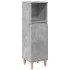 Set muebles de baño 2 piezas madera contrachapada gris