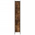 Estantería madera de ingeniería roble ahumado 102x28x172