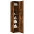 Aparador de madera de ingeniería roble ahumado 40x42,5x185