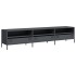 Mueble de TV acero laminado en frío antracita 202x39x43,5