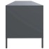 Mueble de TV acero laminado en frío antracita 202x39x43,5