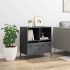 Aparador de acero laminado en frío antracita 68x39x73,5