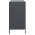 Aparador de acero laminado en frío antracita 68x39x73,5