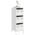 Aparador de acero blanco 39x35x103,5