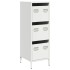 Aparador de acero blanco 39x35x103,5