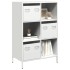 Aparador de acero blanco 68x39x103,5