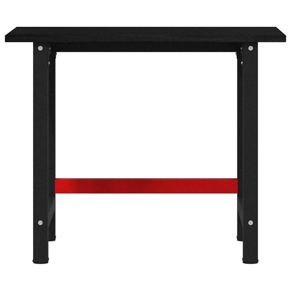 Banco de trabajo madera de roble marrón oscuro 100x60x81,5