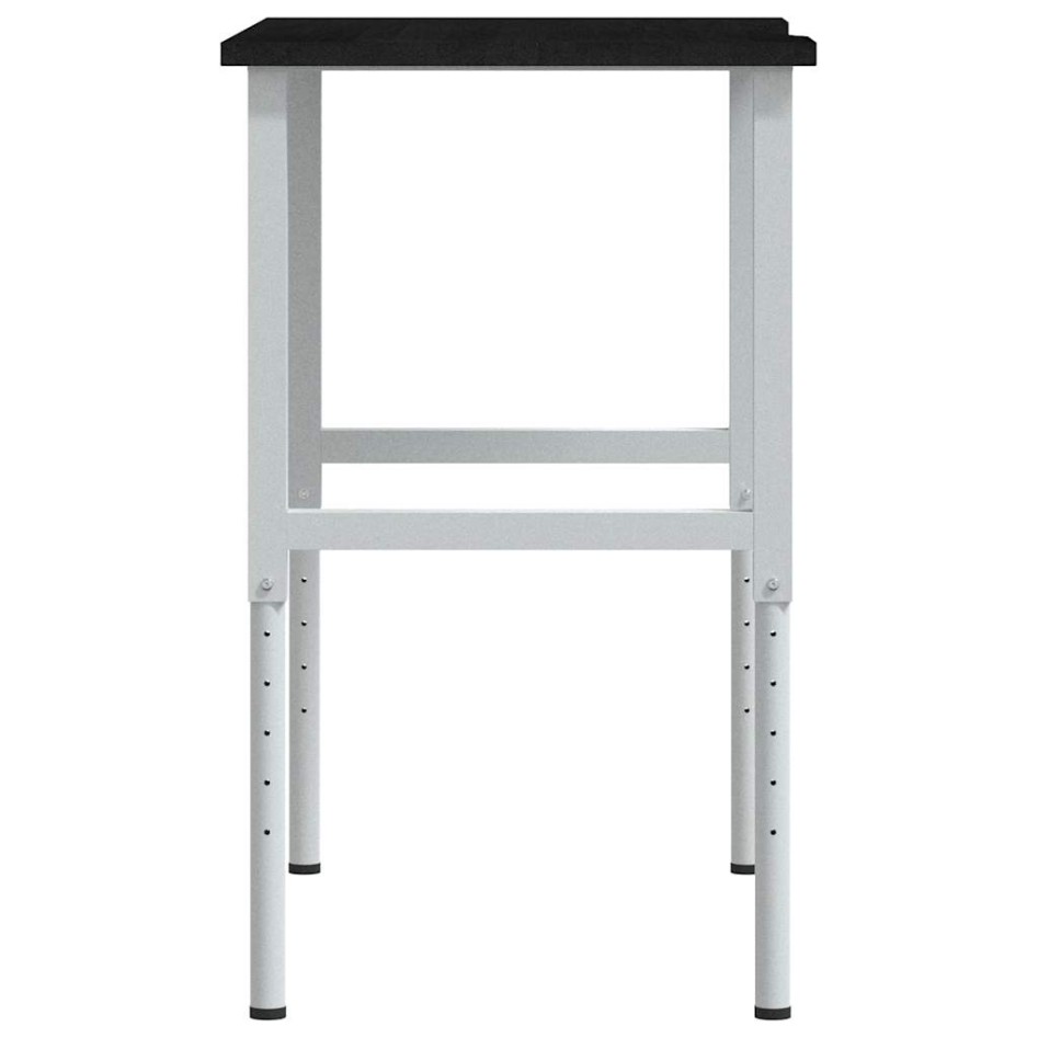 Banco de trabajo madera roble marrón oscuro 100x60x(71,5-98)