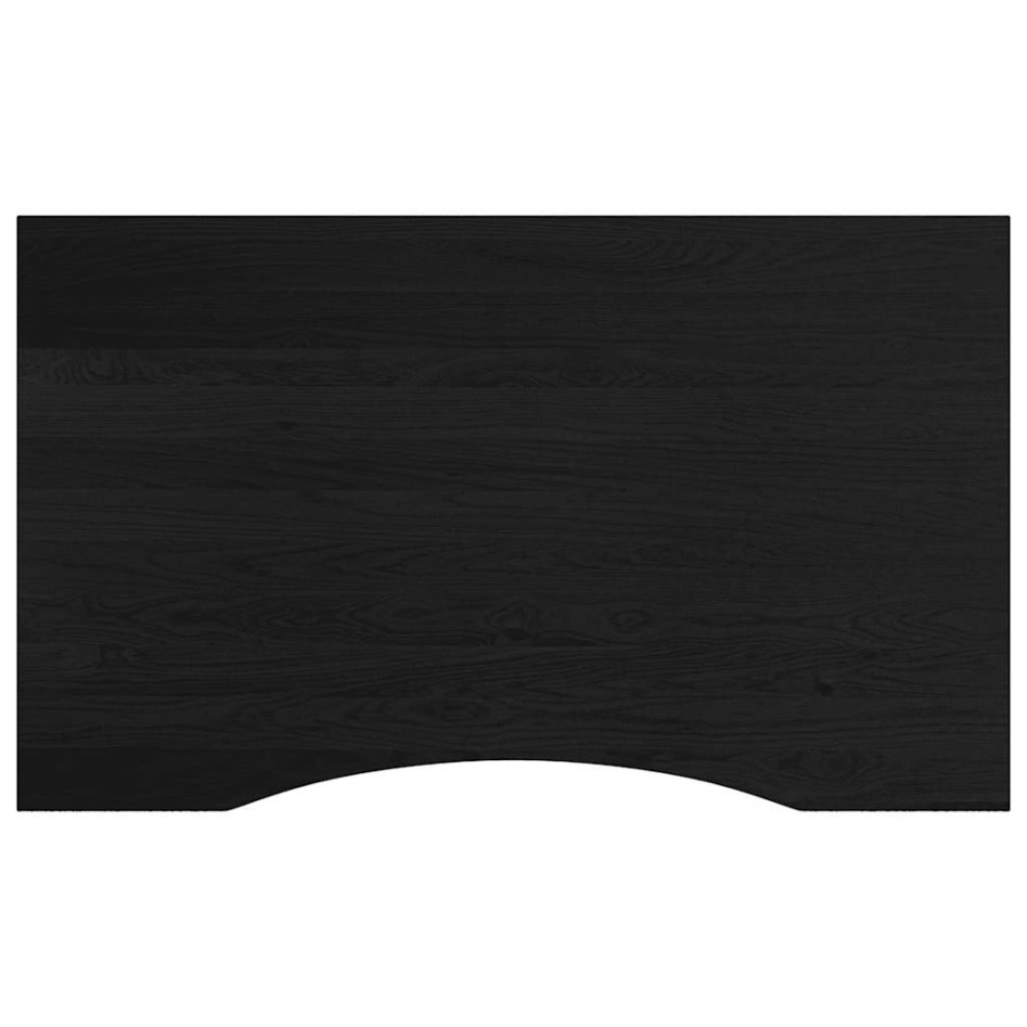 Banco de trabajo madera roble marrón oscuro 100x60x(71,5-98)