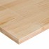 Banco de trabajo madera maciza de roble 80x60x(71,5-98)