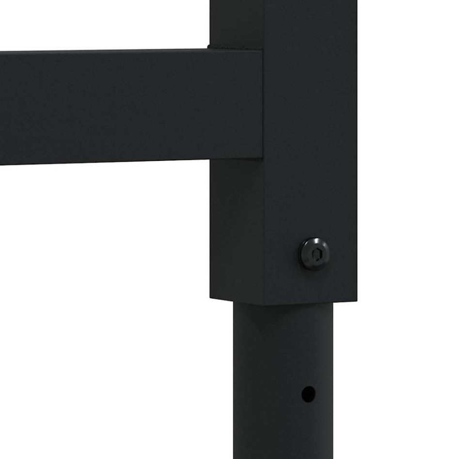 Banco de trabajo madera roble marrón oscuro 80x60x(71,5-98)