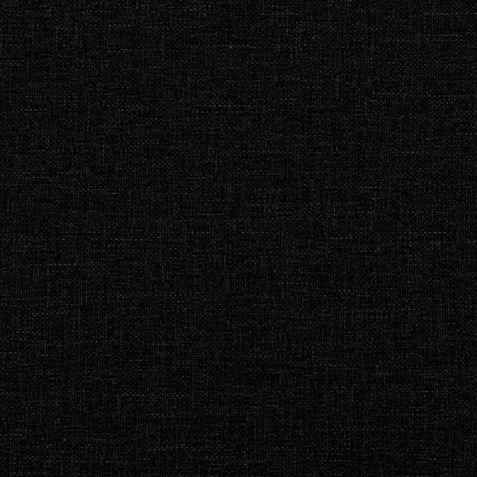 Silla mecedora de tela negro 74x90x102