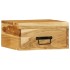 Mesitas de noche de pared 2 uds madera maciza de