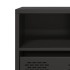 Mueble para TV acero laminado en frío negro 101,5x39x43,5