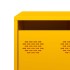 Mesa de centro acero laminado en frío amarillo 101,5x50x43,5