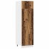 Mueble de frigorífico madera ingeniería envejecida 60x57x207
