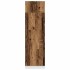 Mueble de frigorífico madera ingeniería envejecida 60x57x207