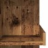 Mesa de bar con estante madera envejecida 100x48x101,5