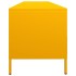 Mueble TV acero laminado en frío amarillo mostaza