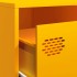 Mueble TV acero laminado en frío amarillo mostaza