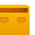 Mueble TV acero laminado en frío amarillo mostaza