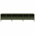 Mueble TV acero laminado en frío verde oliva 202x39x43,5