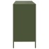 Aparador de acero laminado en frío verde oliva 135x39x73,5