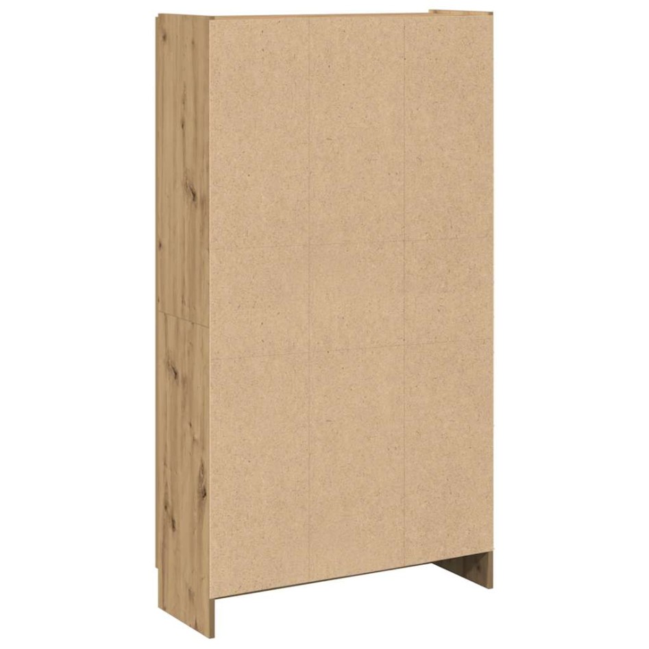 Aparador alto madera ingeniería roble artisan 82,5x30,5x150