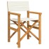 Silla de director plegable madera maciza de teca