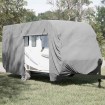 Funda para caravana tela no tejida gris 610x250x220 cm