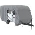 Funda para caravana tela no tejida gris 610x250x220