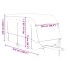 Funda para caravana tela no tejida gris 610x250x220