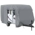 Funda para caravana tela no tejida gris 460x250x220