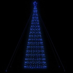 Árbol de Navidad LED 1534 LEDs azul 503