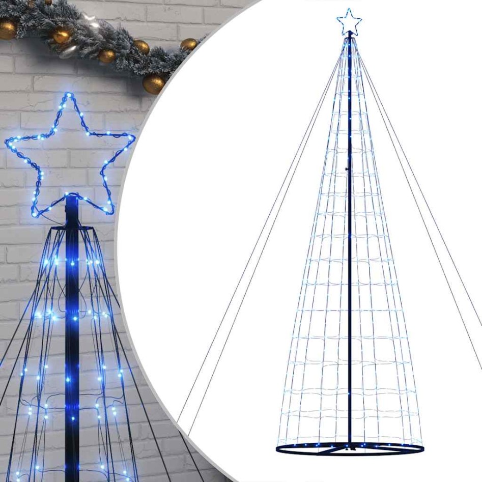 Árbol de Navidad LED 1534 LEDs azul 503