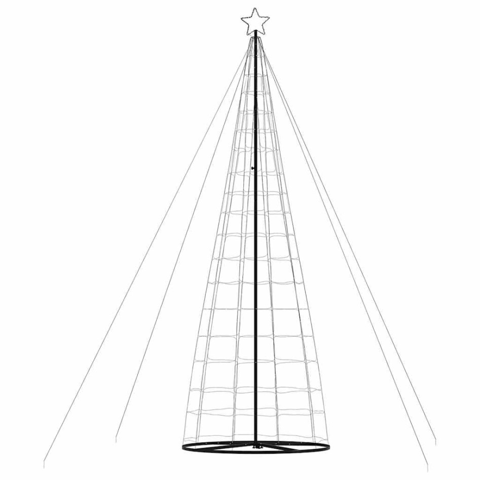 Árbol de Navidad LED 1534 LEDs azul 503