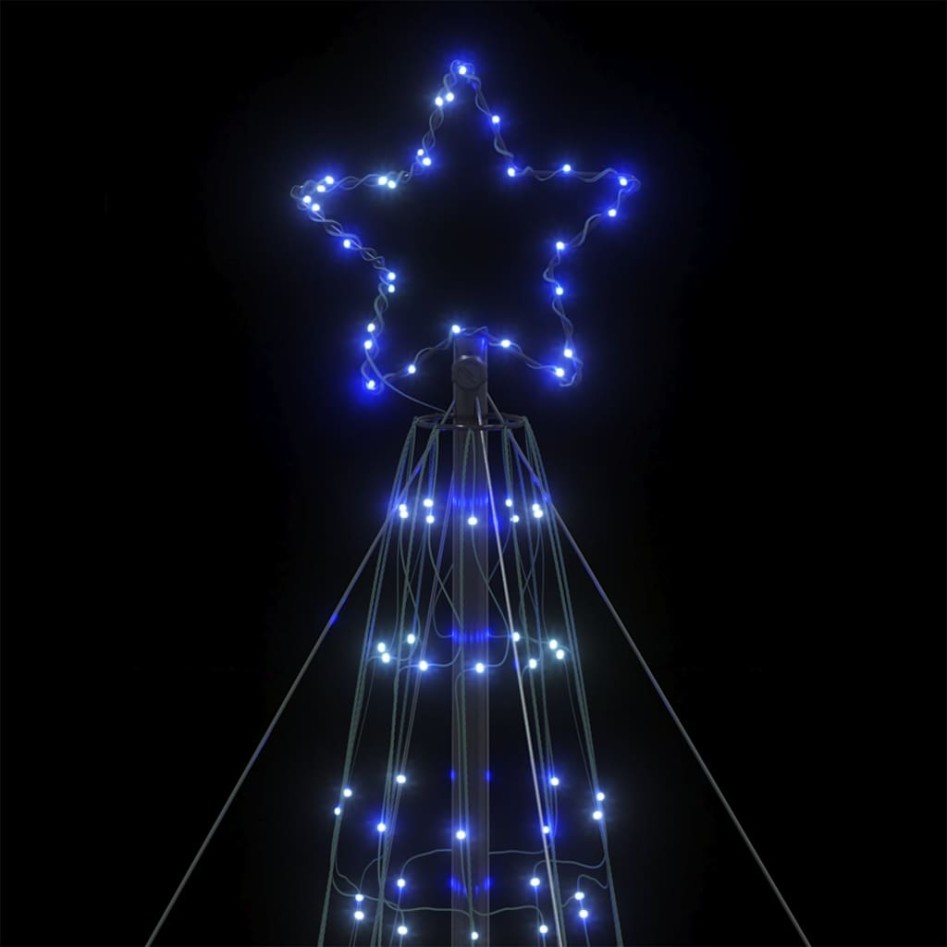 Árbol de Navidad LED 1534 LEDs azul 503
