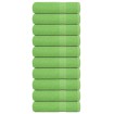 Toallas de Baño 10 uds Verde Manzana 100x150 cm 360 gsm