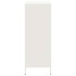Aparador acero blanco 68x39x101,5