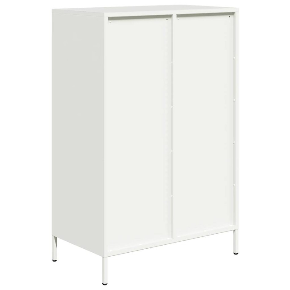 Aparador acero blanco 68x39x101,5
