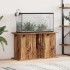 Soporte para acuario madera ingeniería envejecida 101x41x58