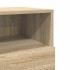 Mesitas de noche 2 uds con 2 cajones roble sonoma 36x36x68