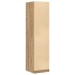 Armario de madera de ingeniería roble artesanal 50x50x200