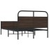 Estructura de cama sin colchón 120x190 cm madera marrón