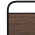 Estructura de cama sin colchón 120x190 cm madera marrón
