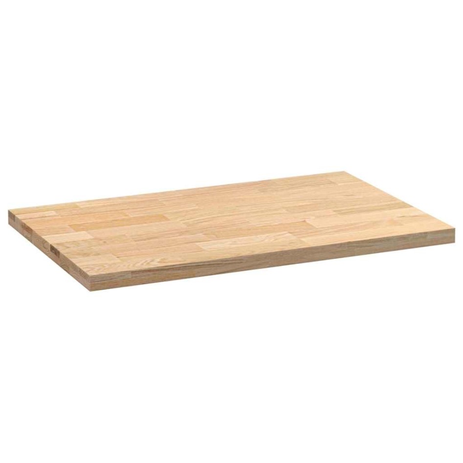 Encimera de cocina rectangular madera maciza